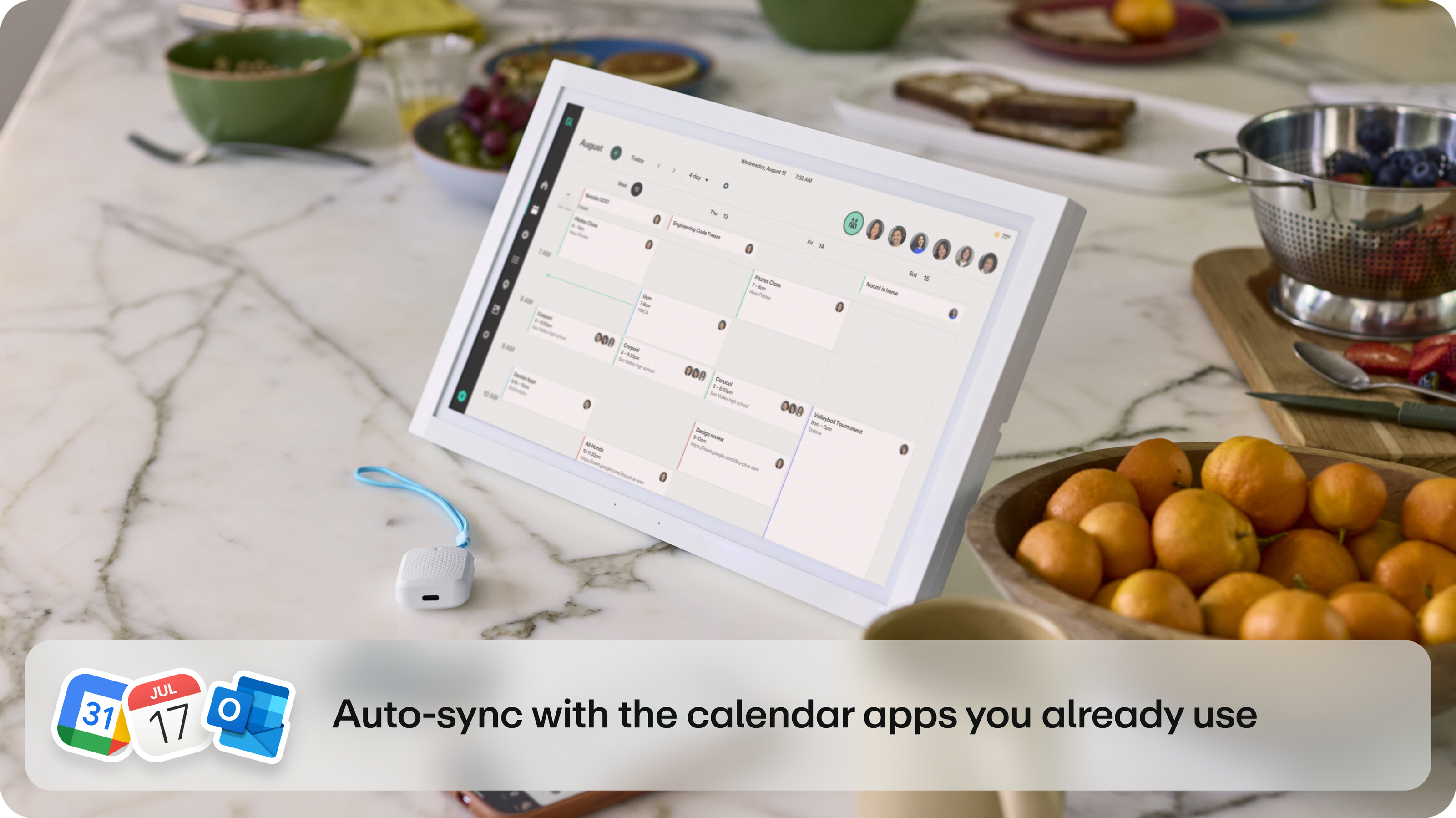 Auto-sync with the calendar apps you already use