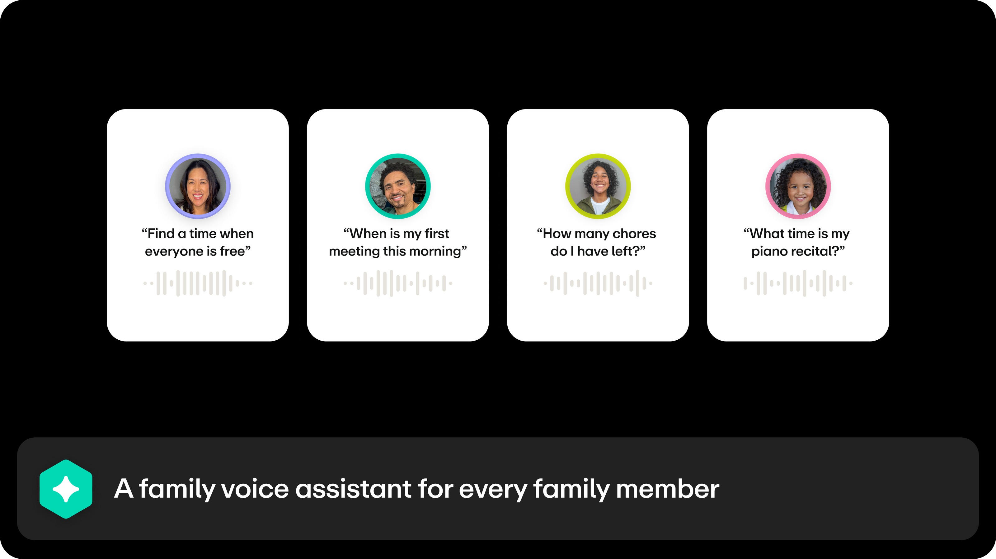 A family voice assistant for every family member
