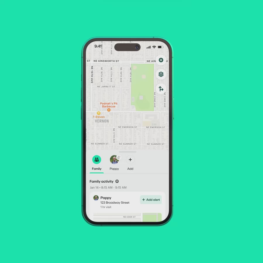 Greenlight Safe Seniors - GPS tracker