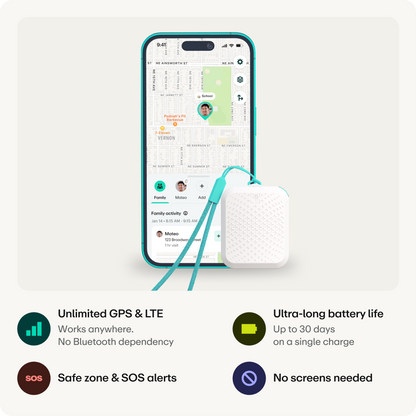 Greenlight Safe Kids - GPS tracker